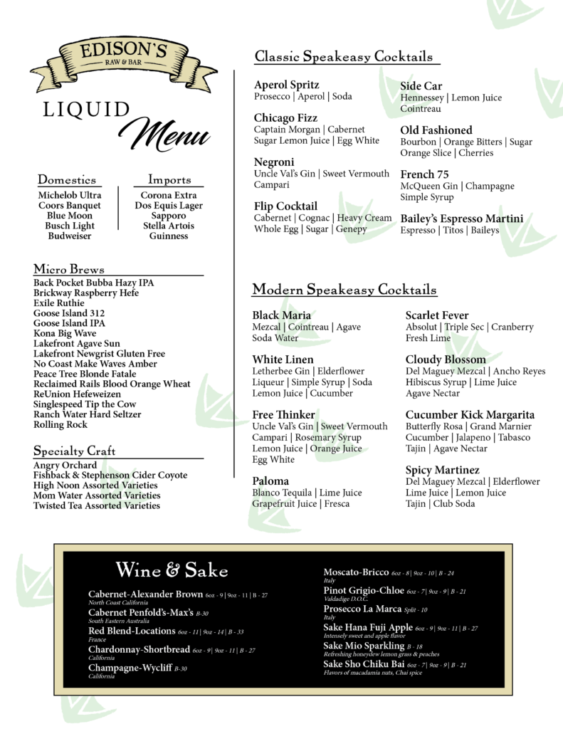 Advantages of Cloud Applications Edison Raw & Bar